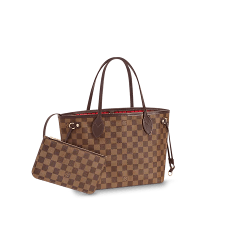 LV Neverfull PM Damier Ebene