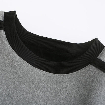 Electric Heating Clothes Color Matching Top USB Electric Heating