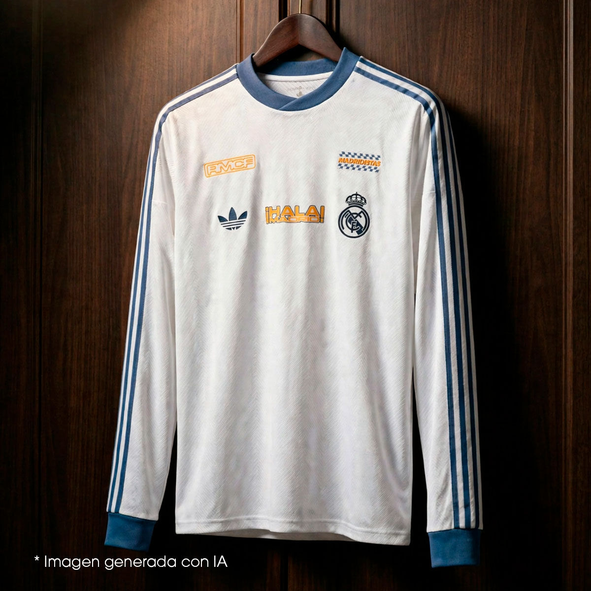 adidas Real Madrid LFSTLR Long Sleeve Jersey