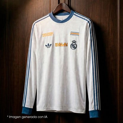 adidas Real Madrid LFSTLR Long Sleeve Jersey
