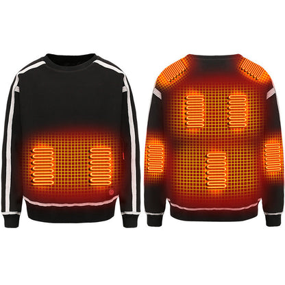 Electric Heating Clothes Color Matching Top USB Electric Heating