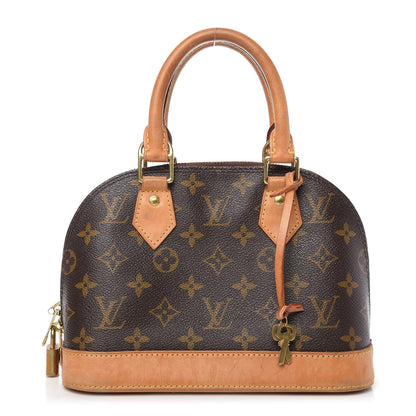 Louis Vuitton Brown Monogram Alma BB
