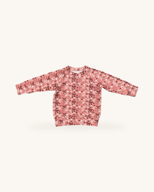 Girl's Raglan Sweatshirt
