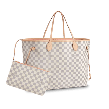 LV Neverfull GM Damier Azur