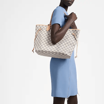 LV Neverfull MM Damier Azur