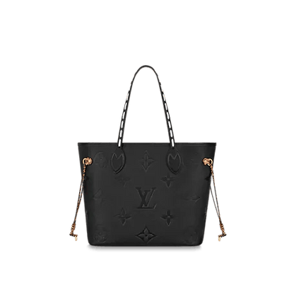LV Neverfull MM Monogram Black
