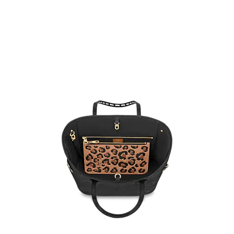 LV Neverfull MM Monogram Black
