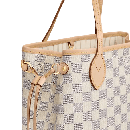 LV Neverfull PM Damier Azur