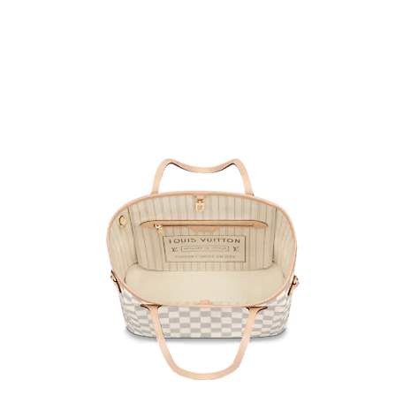 LV Neverfull PM Damier Azur