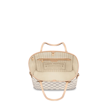 LV Neverfull PM Damier Azur