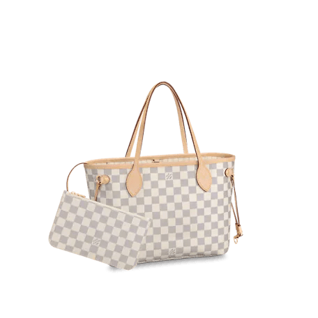 LV Neverfull PM Damier Azur