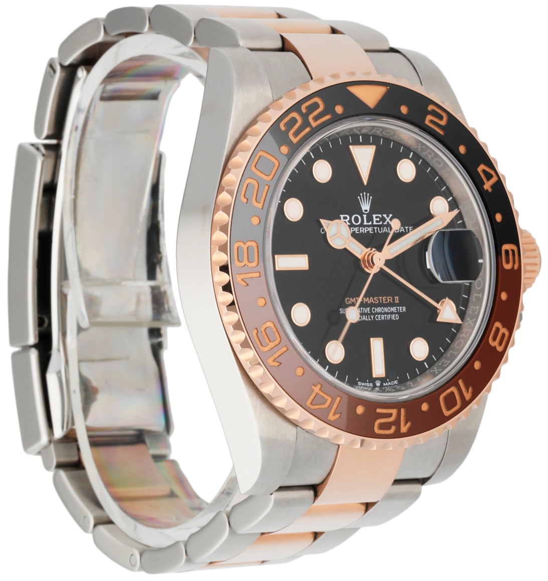 Rolex GMT-Master II 126711CHNR Root Beer Black Dial Box & Papers