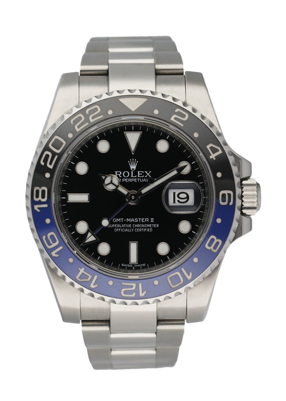 Rolex GMT-Master II 116710BLNR Batman Black Dial Watch Box &amp; Papers