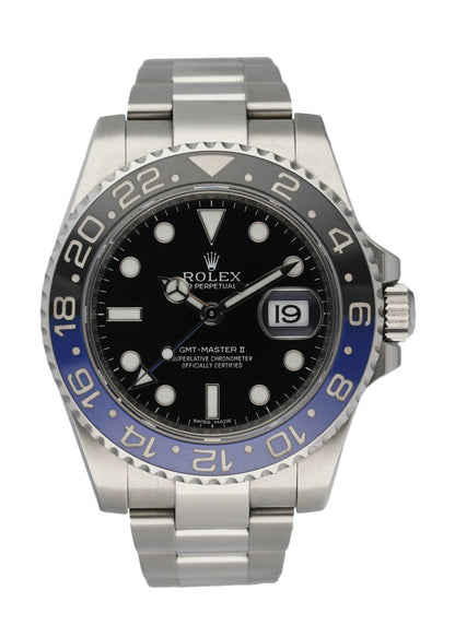 Rolex GMT-Master II 116710BLNR Batman Black Dial Watch Box &amp; Papers
