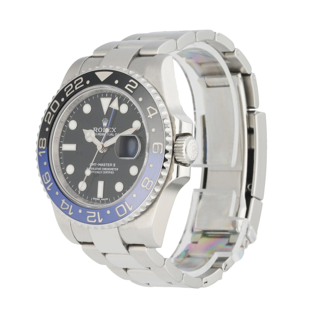 Rolex GMT-Master II 116710BLNR Batman Black Dial Watch Box &amp; Papers