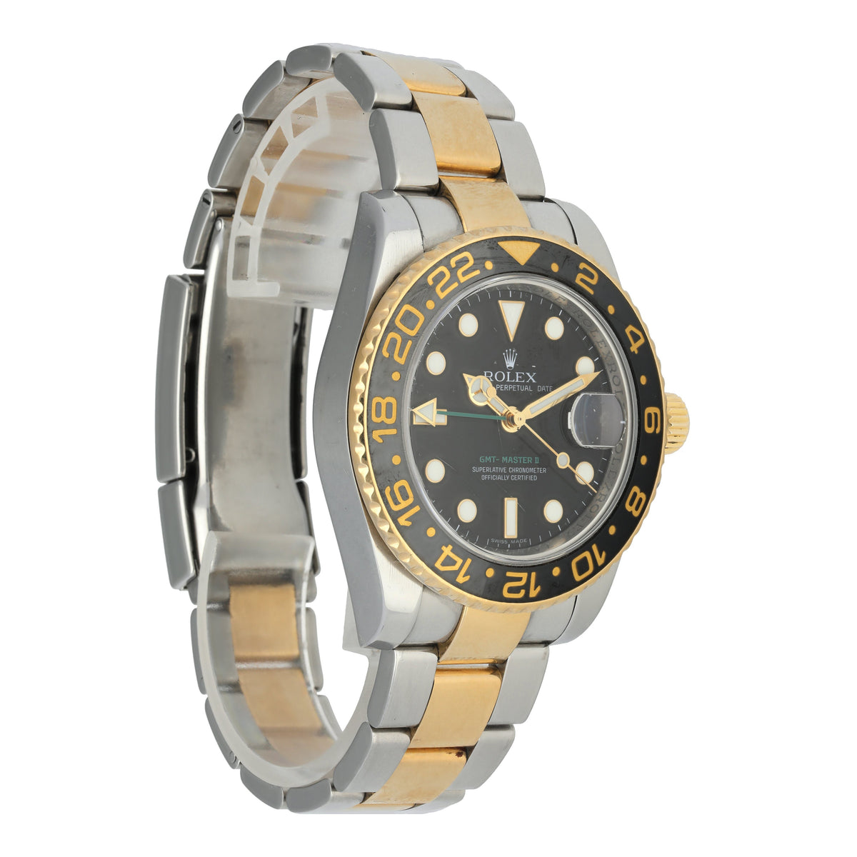 Rolex Oyster Perpetual GMT-Master II 116713 18K Gold Men's Watch