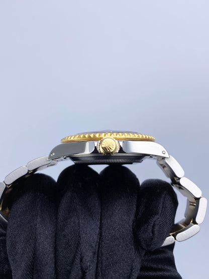 Rolex Submariner Date 16613LN Two-Tone Black Dial Box & Papers